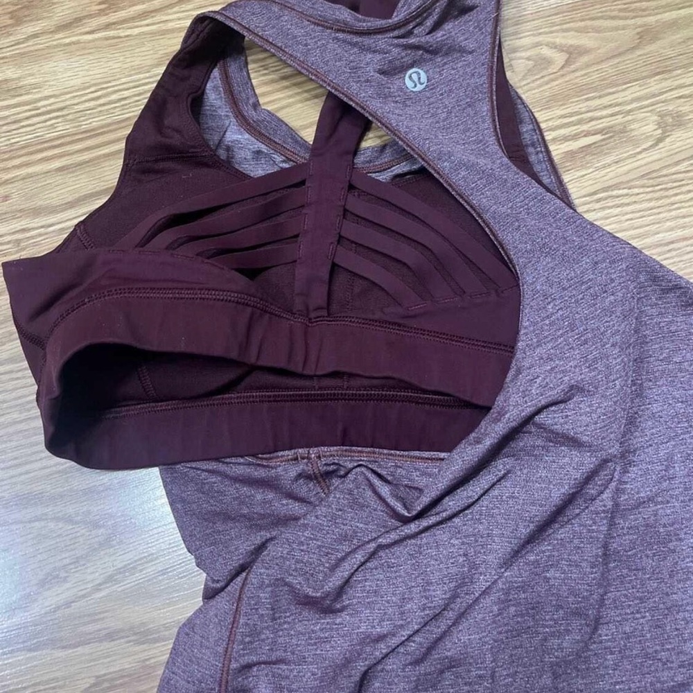 Lulu Burgundy Tank - Picture 3 of 4